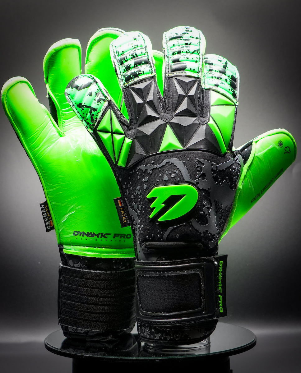 EXOGON PRO ALLEGRIA GREEN (FINGERSAVE) – Dynam1c Pro Goalkeeping